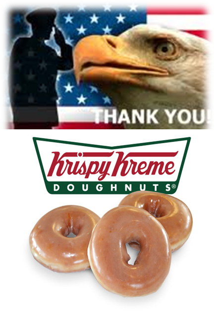 Veterans day freebies krispy kreme