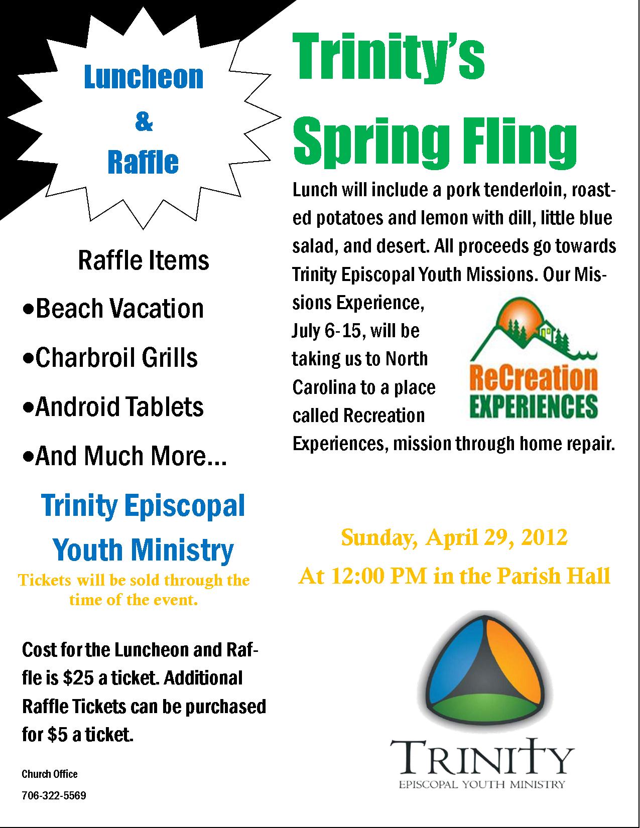 Trinity’s Spring Fling