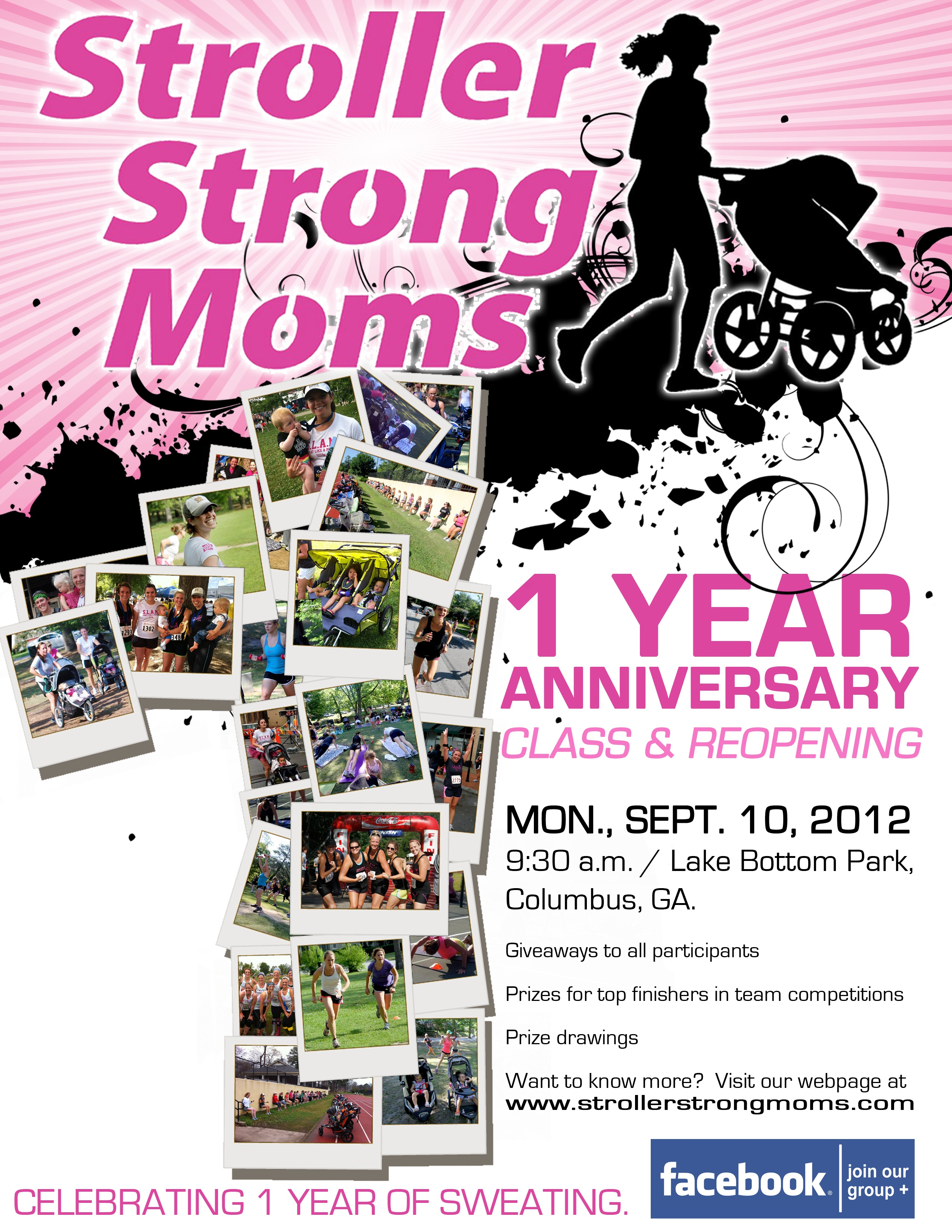 Stroller Strong Moms 1-year anniversary