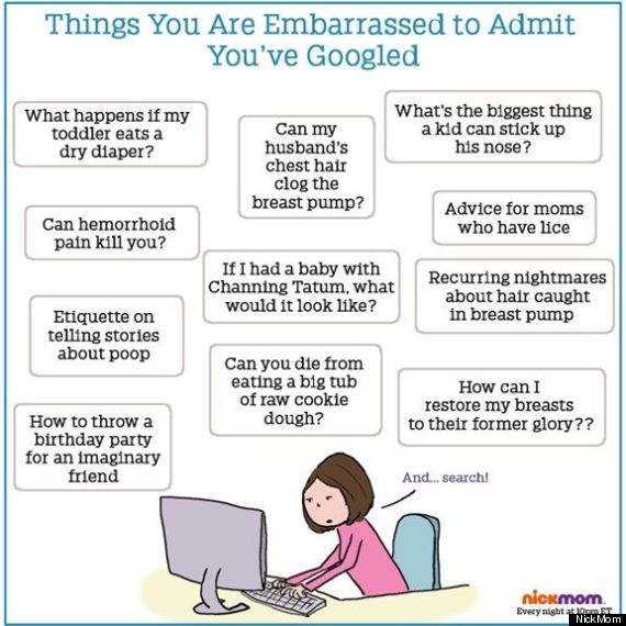 Embarrassing Questions Moms Google