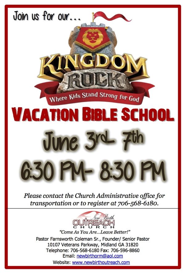 VBS New Birth Outreach