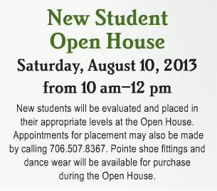 CSU Dance Conservatory’s New Student Open House