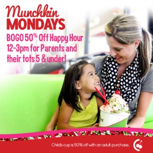 Munchkin Monday at CherryBerry