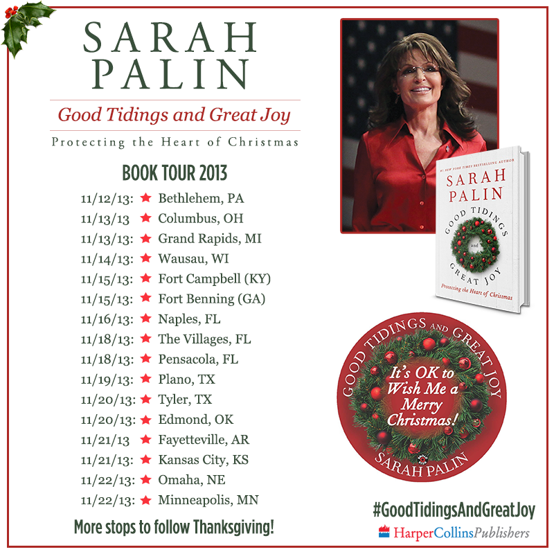 Sarah Palin Book Tour comes to Fort Benning