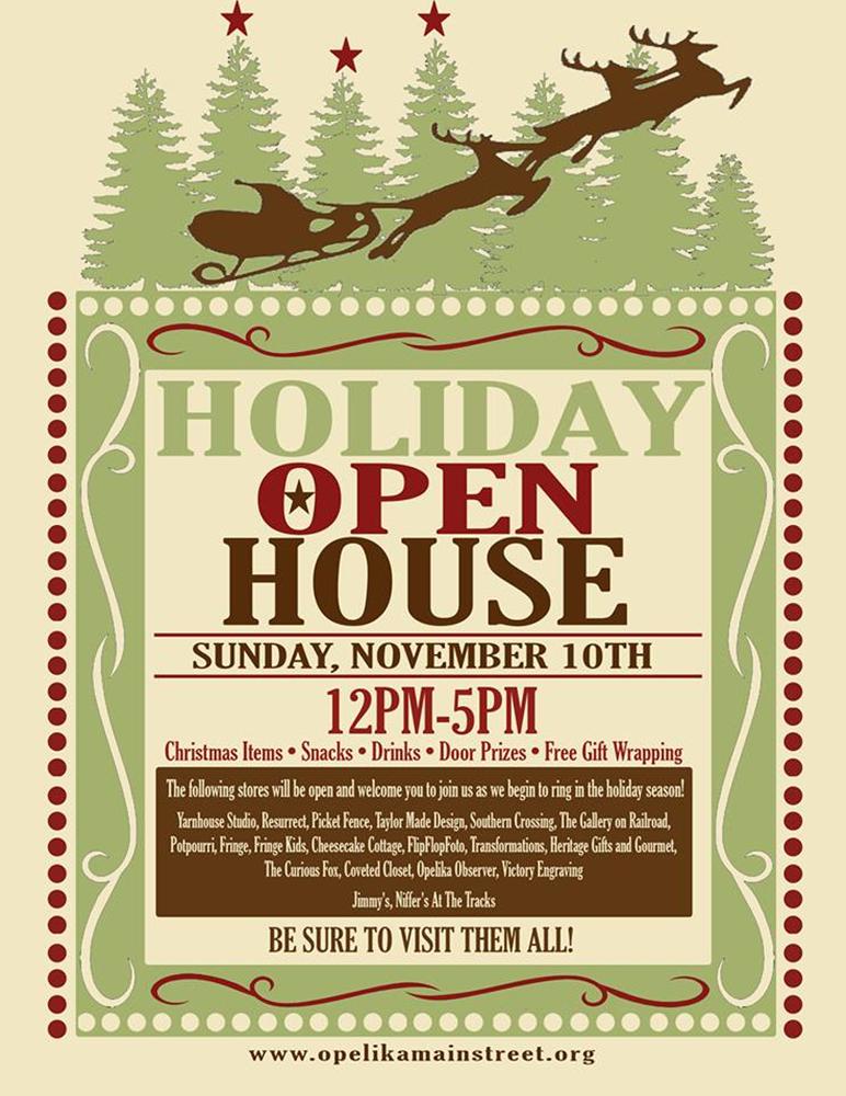 Main Street Holiday Open House (Opelika)