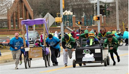 VIP Bed Race 2014