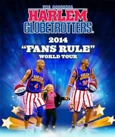 Giveaway: Tickets to see the Harlem Globetrotters