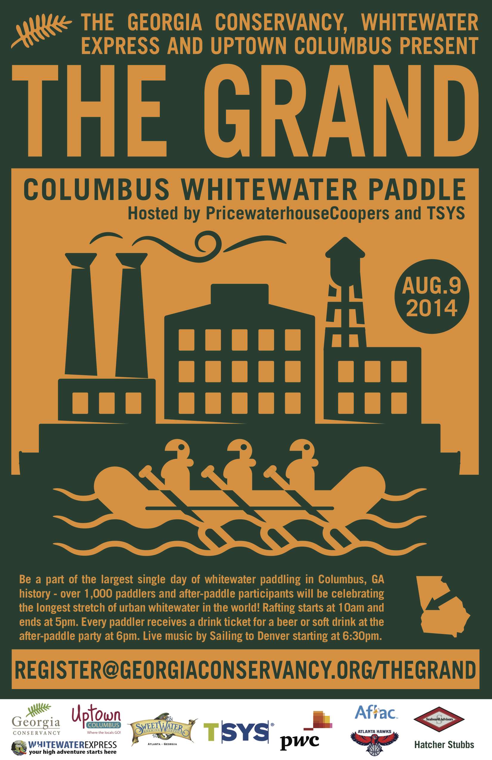 The Grand Columbus Whitewater Paddle