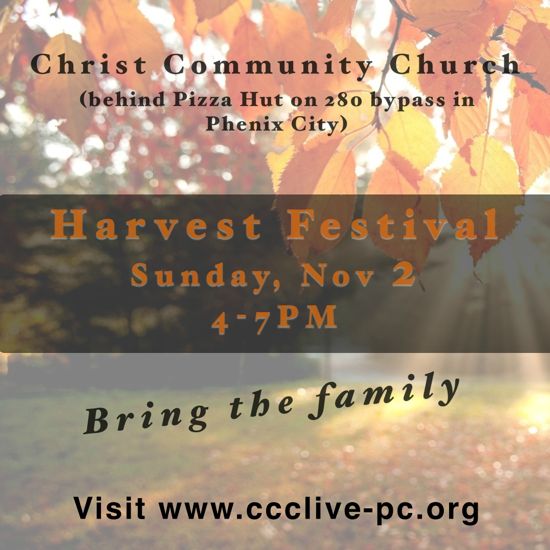 Harvest Festival at Christ Community Church (Phenix City)