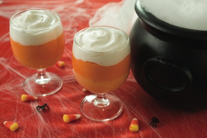 Tasty Cooking Candy Corn Pudding