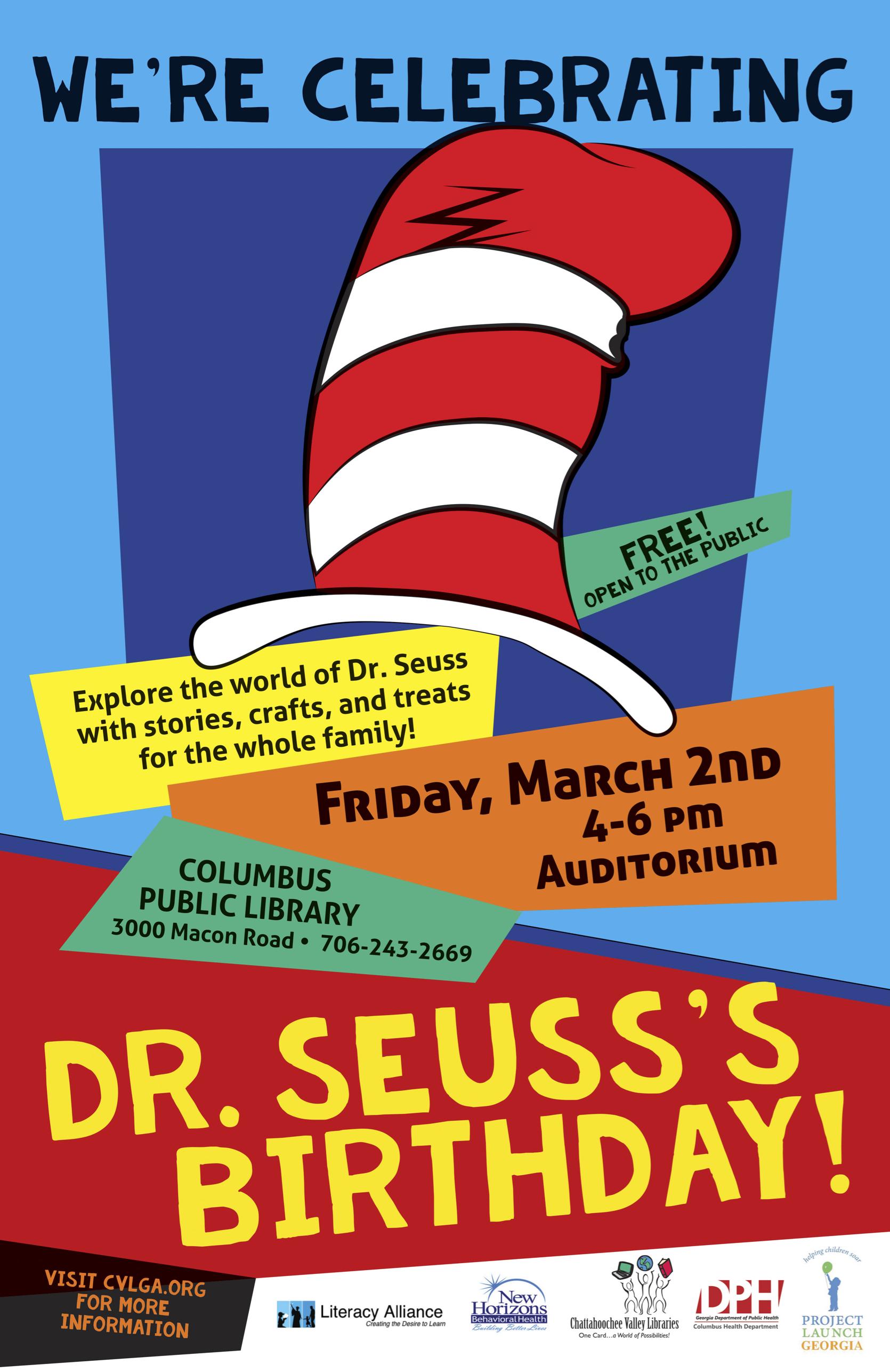 A Birthday Party for Dr Seuss - Muscogee Moms | Local Events, Parenting ...